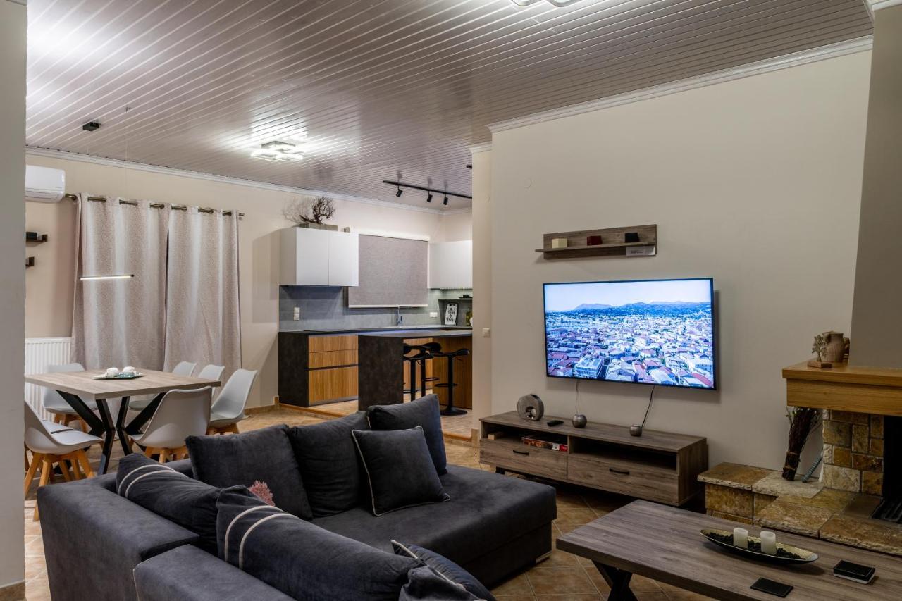 G.R Luxury Apartment Kalligoni Kültér fotó