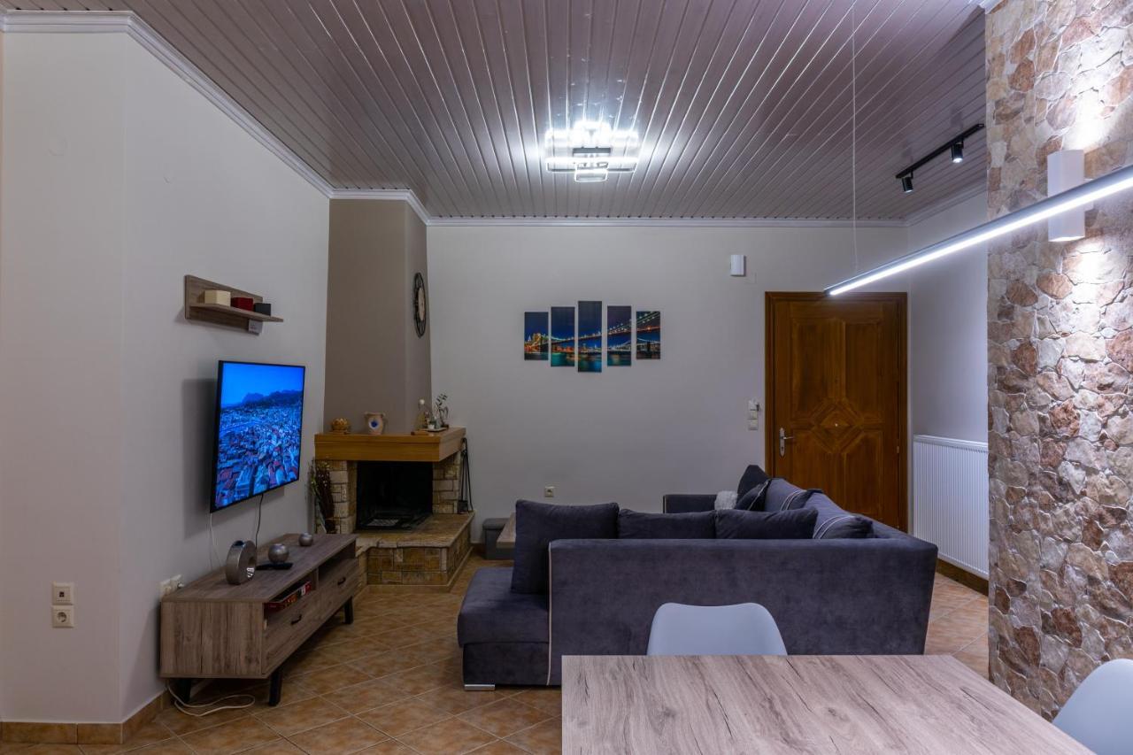G.R Luxury Apartment Kalligoni Kültér fotó